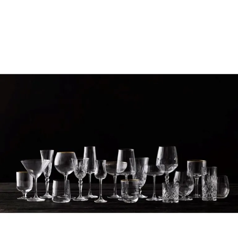 Palermo tumbler 35 cl 4 stk gold