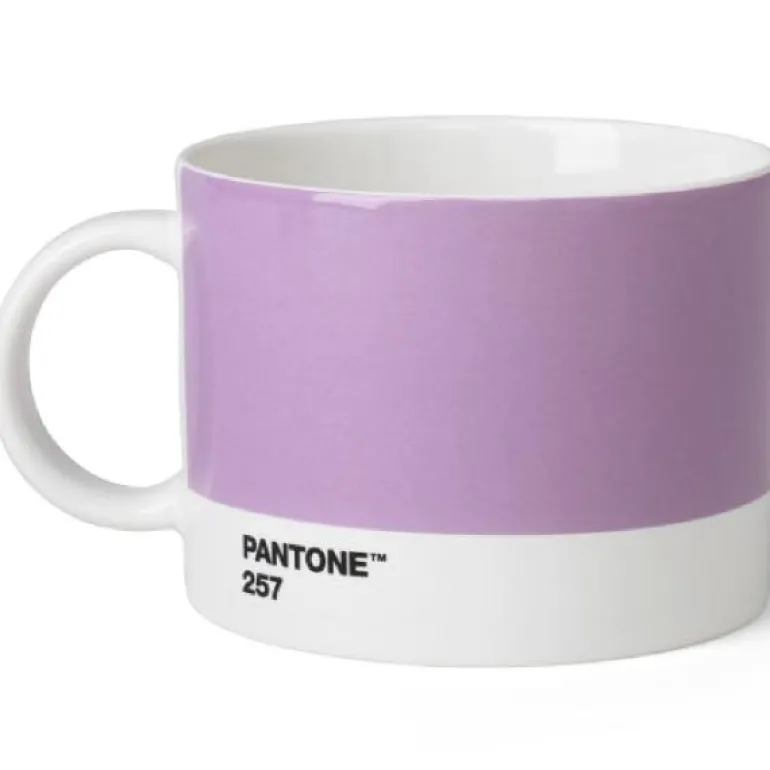 PANTONE tekopp med hank 47,5 cl lys lilla