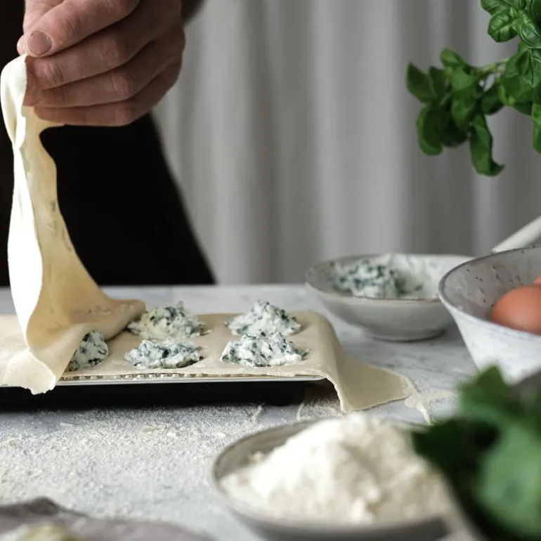 Pasta La Vista raviolibrett med kjevle