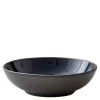 Pastaskål 20 cm svart/blå