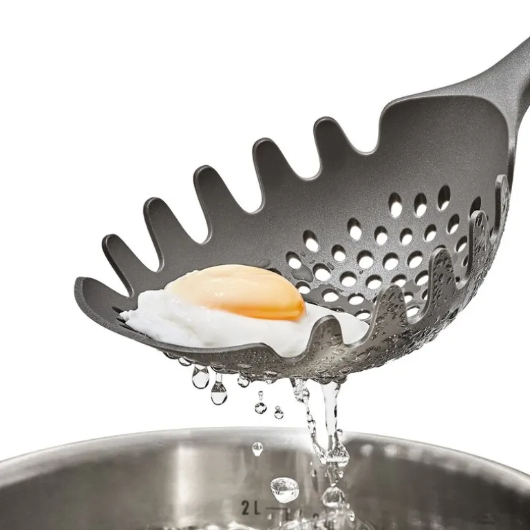 Pastasleiv 35 cm grå/svart