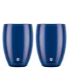 Pavina glass 35 cl 2 stk blå