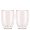 Pavina glass 35 cl 2 stk rosa