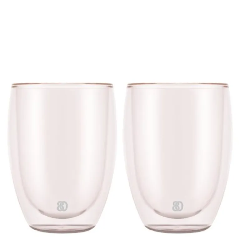 Pavina glass 35 cl 2 stk rosa