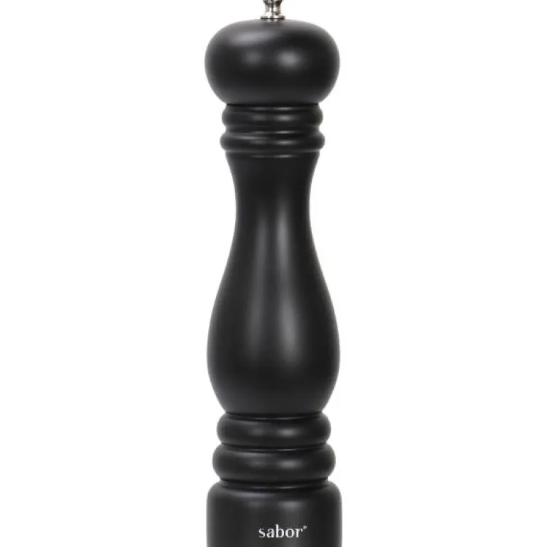 Pepperkvern 30 cm matt svart