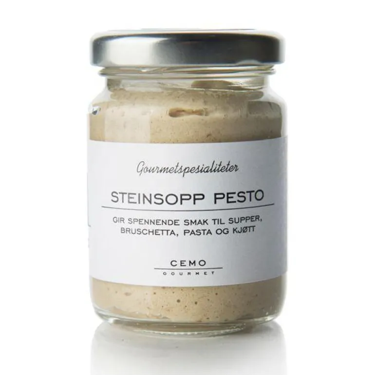 Pesto steinsopp