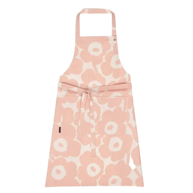 Pieni Unikko forkle peach