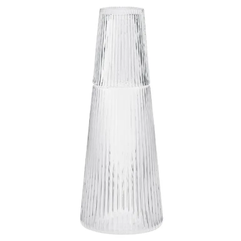 Pilastro karaffel med glass 1L clear