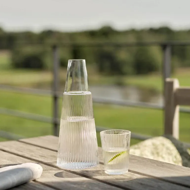 Pilastro karaffel med glass 1L clear