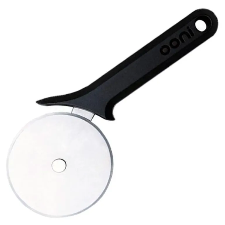 Pizzahjul 24 cm svart