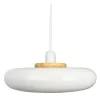 Planet pendel 36 cm hvit