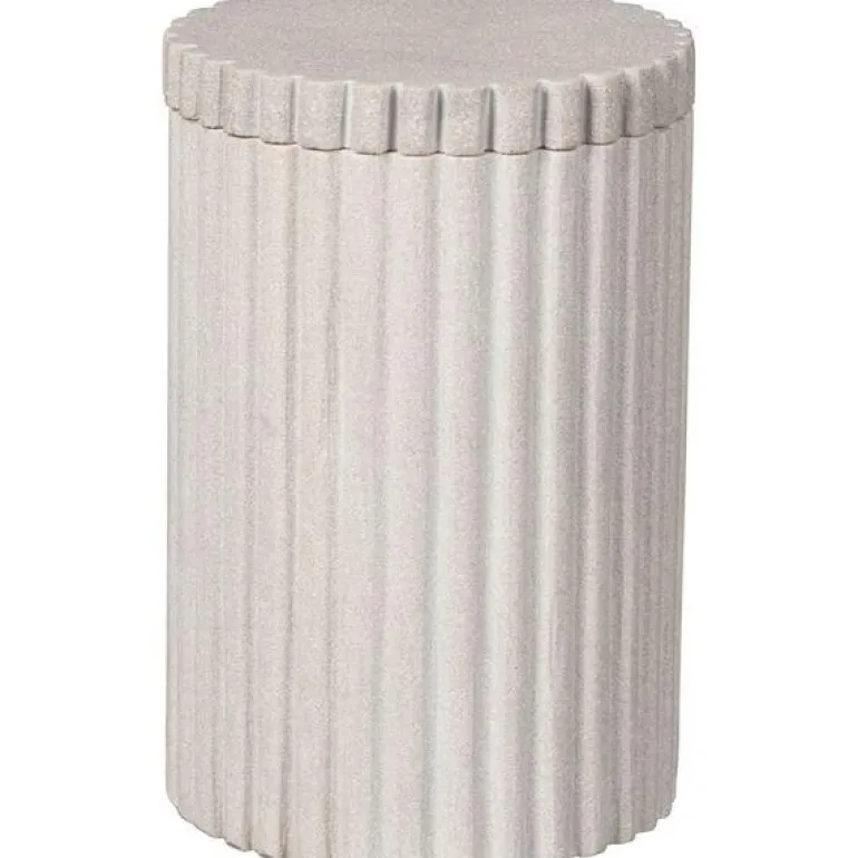 Platon oppbevkrukke 15x10 cm sand