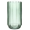 Play vase 18 cm lys grønn