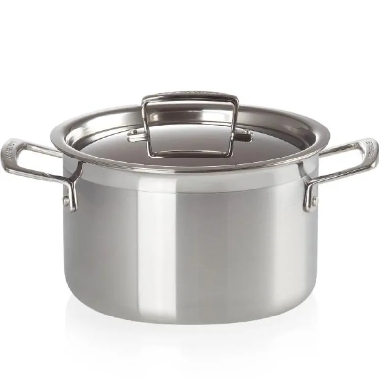 3-Ply gryte med lokk 20 cm 4L
