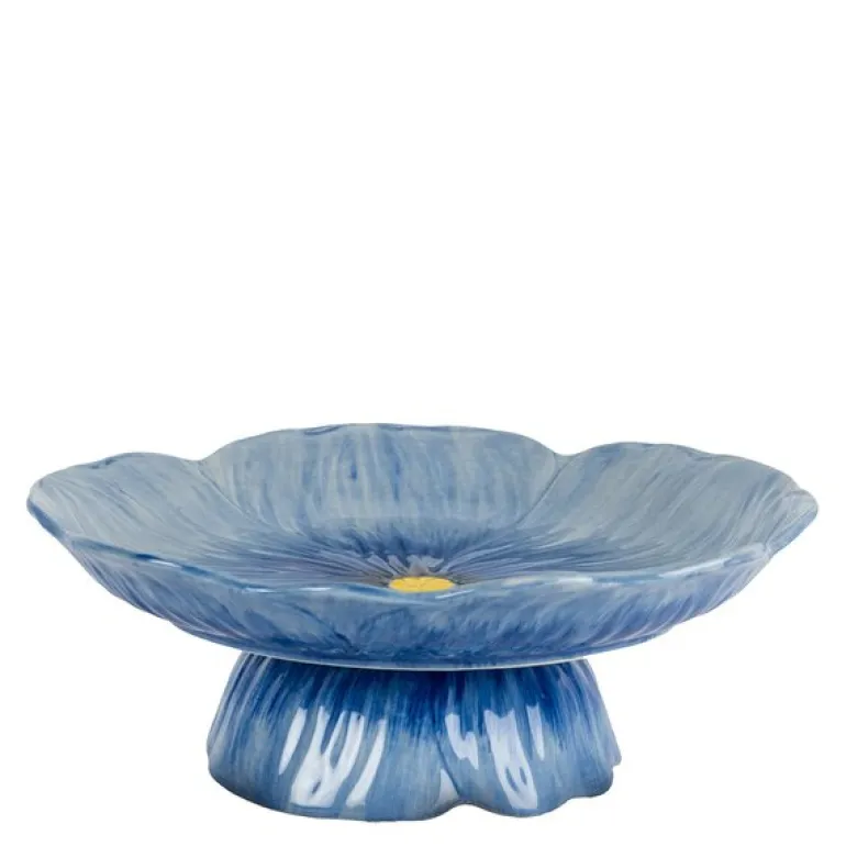 Poppy cookie-stativ 26 cm blue