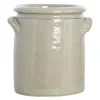 Pottery krukke 15x13 cm sand