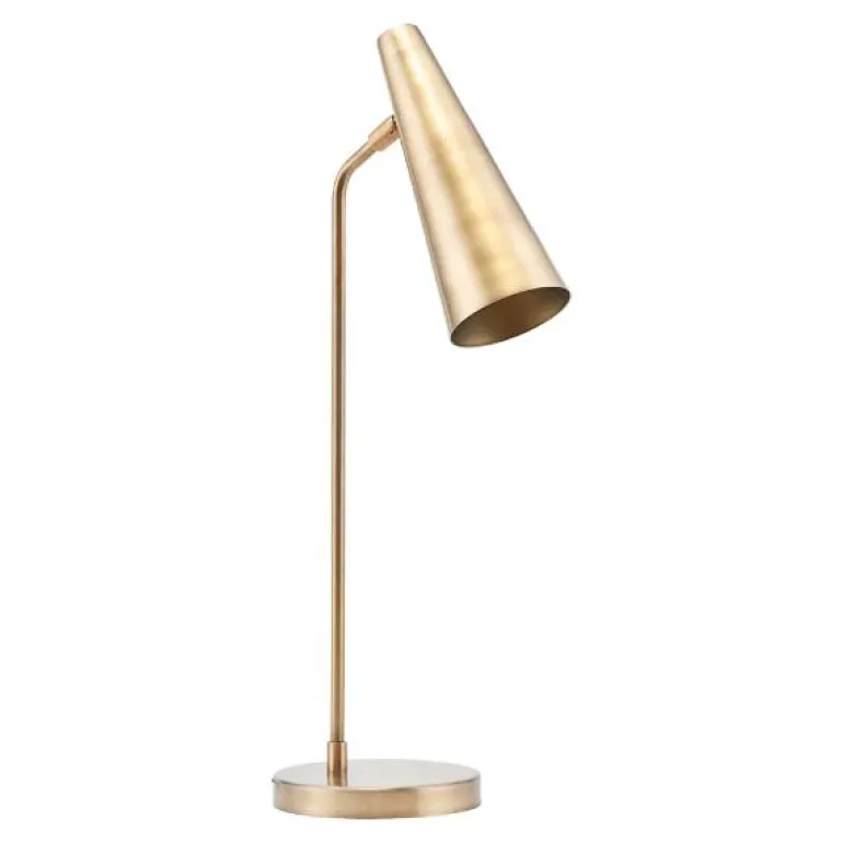 Precise bordlampe 52 cm messing