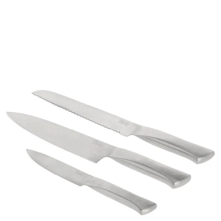 Precision knivsett 3 deler rustfritt stål