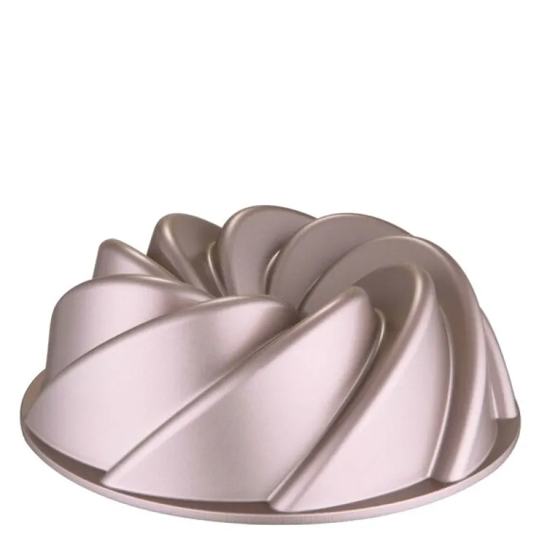 Premium kakeform snurre 24 cm rose gold