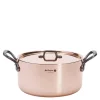 Prima Matera gryte 24 cm kobber/støpejern