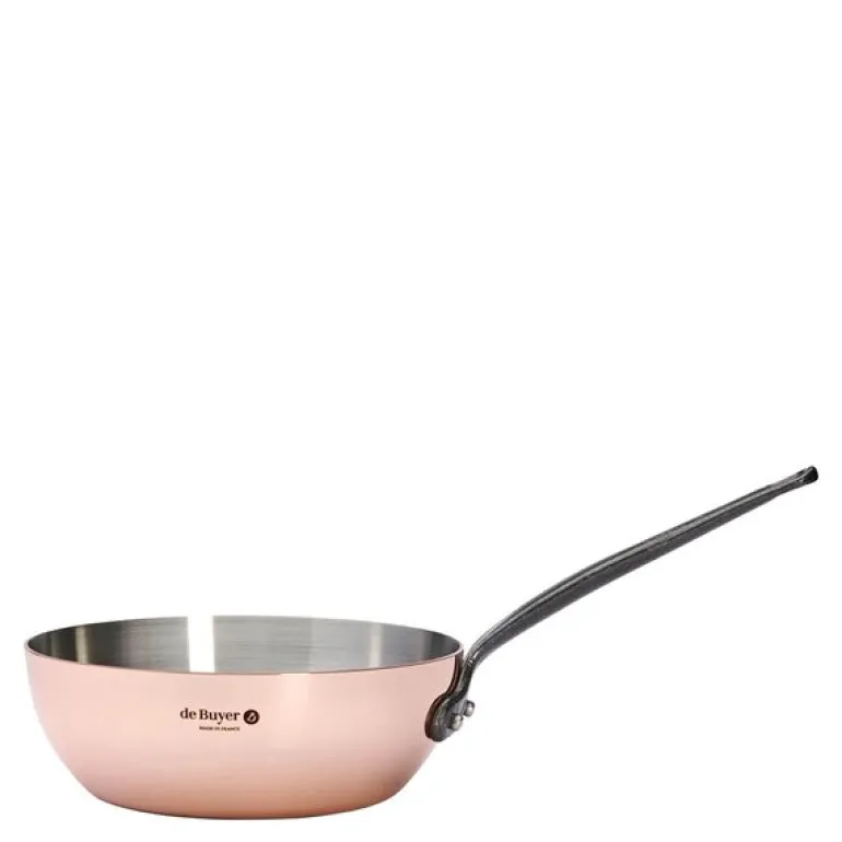 Prima Matera sautépanne 1,7L 20 cm kobber/støpejern