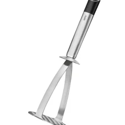 Primeline potetmoser 28,8 cm stål/svart