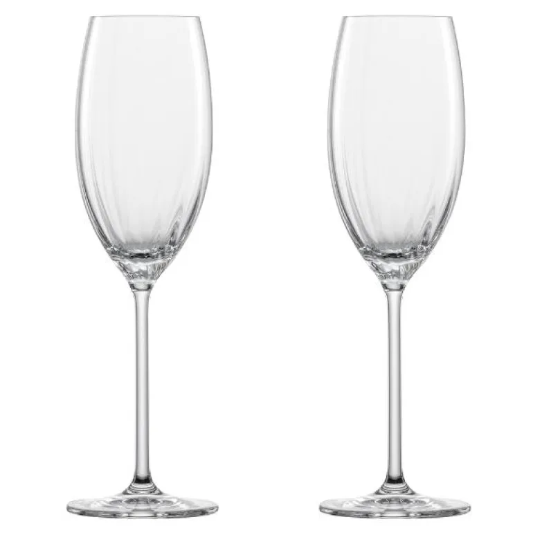 Prizma champagneglass 28 cl 2 stk