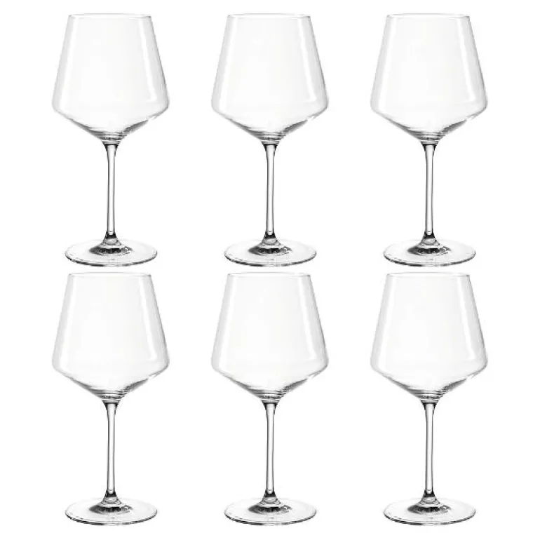 Puccini burgunder glass 73 cl 6 stk