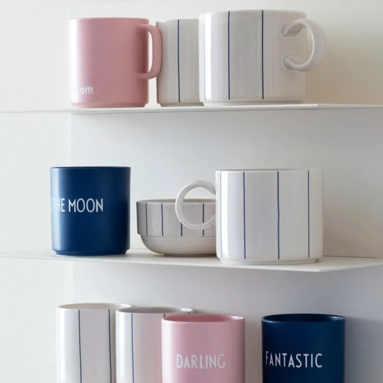 Pyjamas jumbo kopp 40 cl beige/midnight blue
