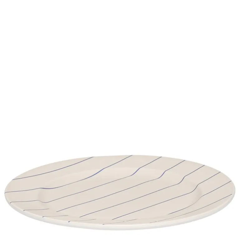 Pyjamas tallerken 23 cm beige/midnight blue