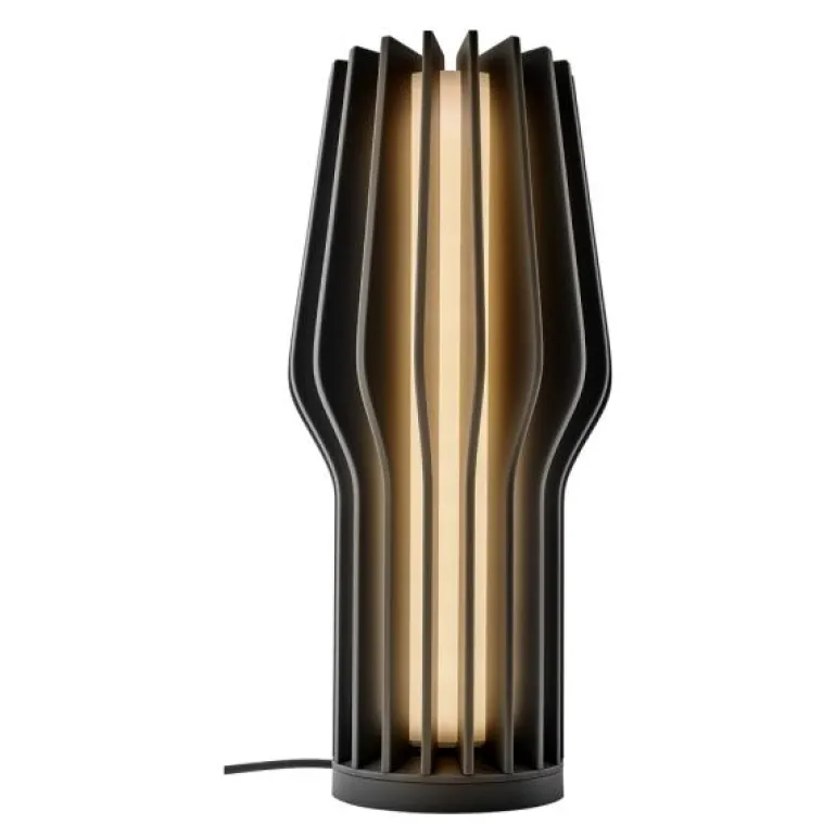 Radiant LED lampe 25 cm svart