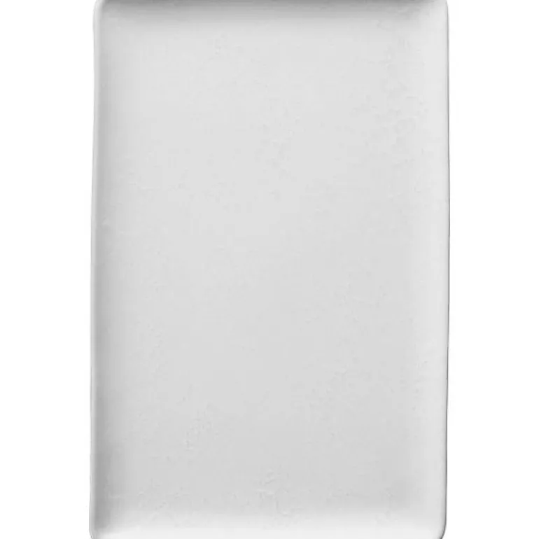 RAW Arctic White tallerken rektangulær 31,5x20 cm