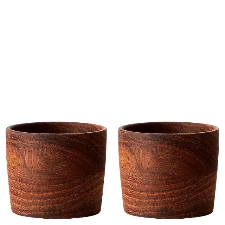 RAW Teak eggeglass 5x4,3 cm