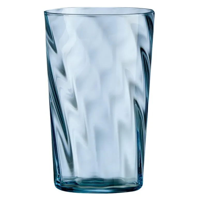 RAW Unique optic highball glass 45 cl light blue
