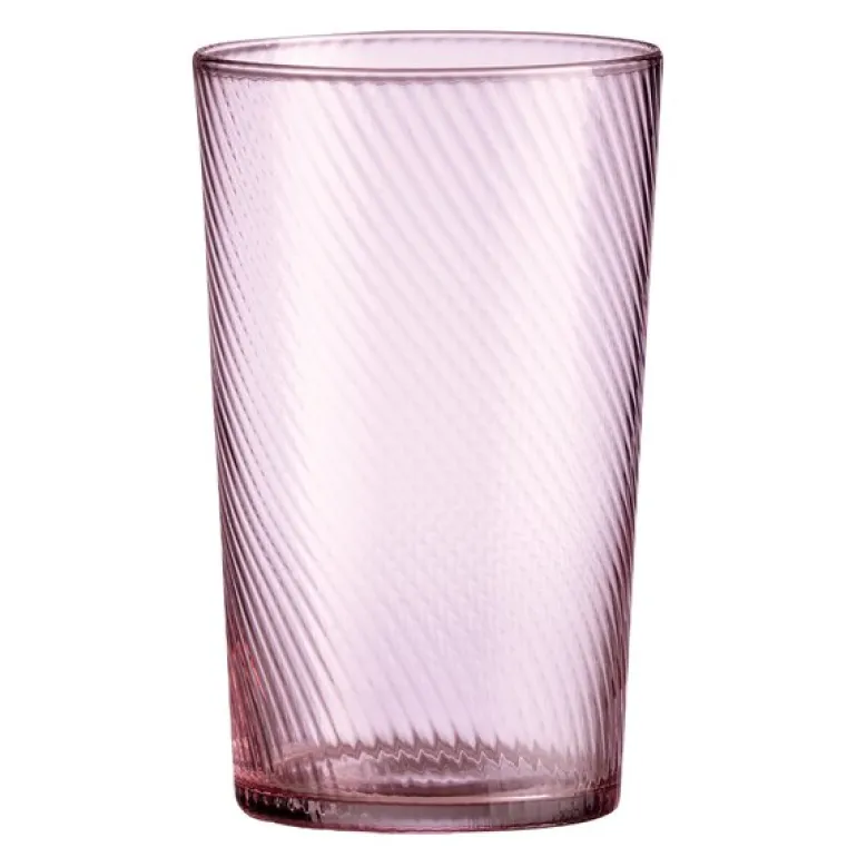 RAW Unique swirl highball 45 cl pink