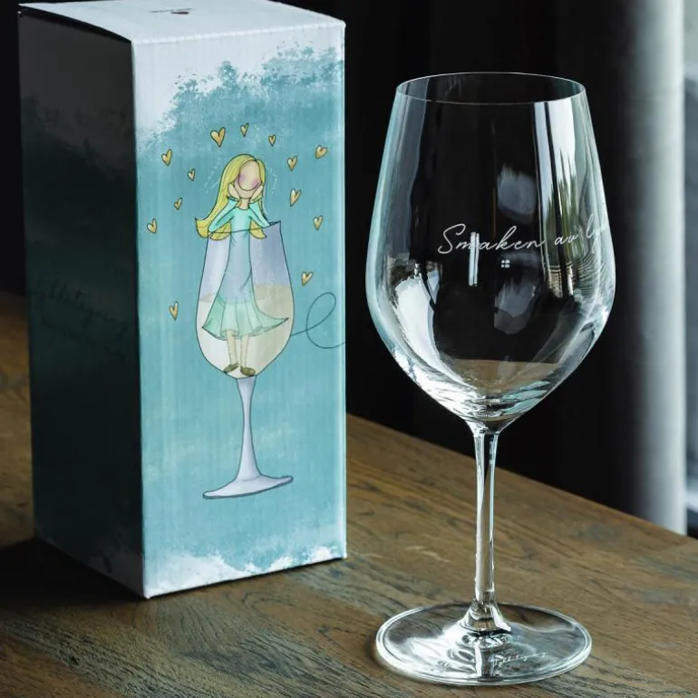 Rødvinsglass 62 cl smaken av lykke