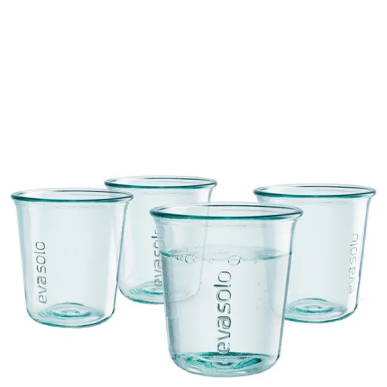 Recycled drikkeglass 30 cl 4 stk