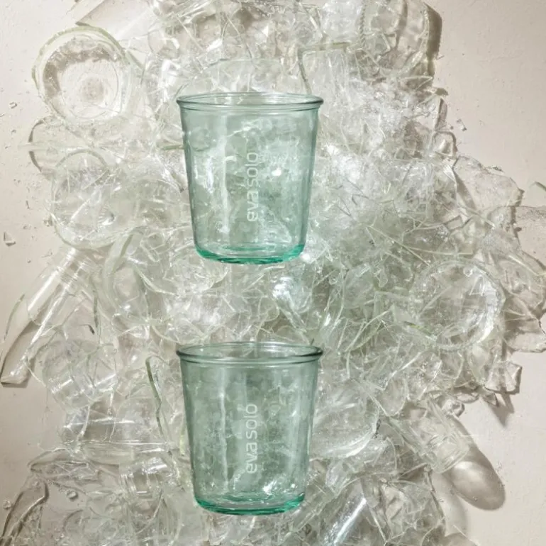Recycled drikkeglass 30 cl 4 stk