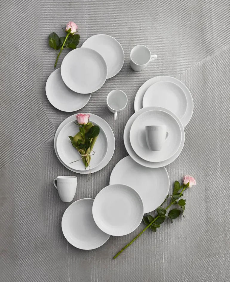 Relief frokosttallerken 22 cm 4 stk