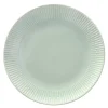 Relief tallerken 22 cm dusty green
