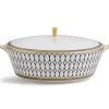Renaissance Gold serveringsskål m/lokk 1,5L