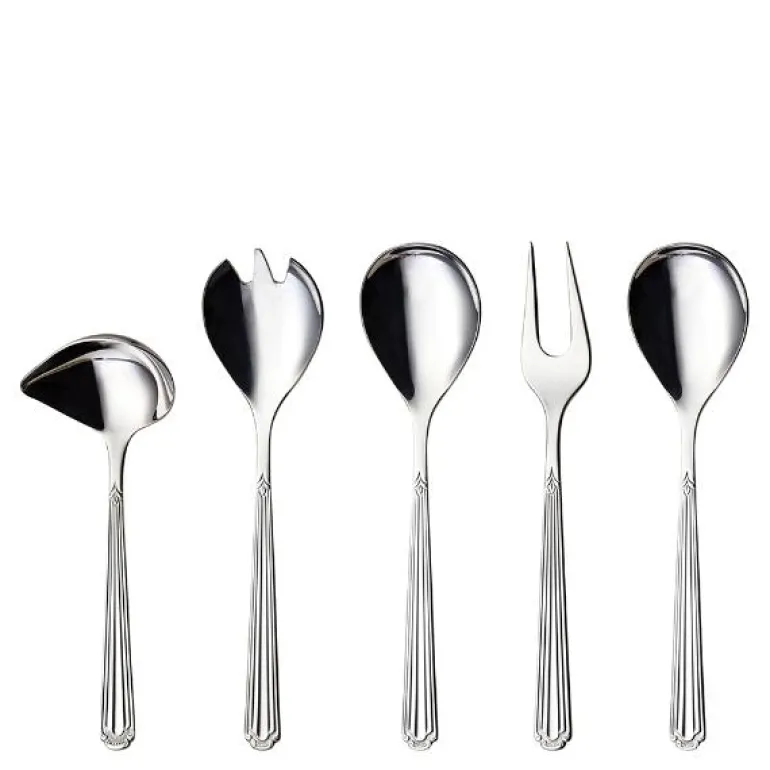 Renessanse serveringssett 5 deler