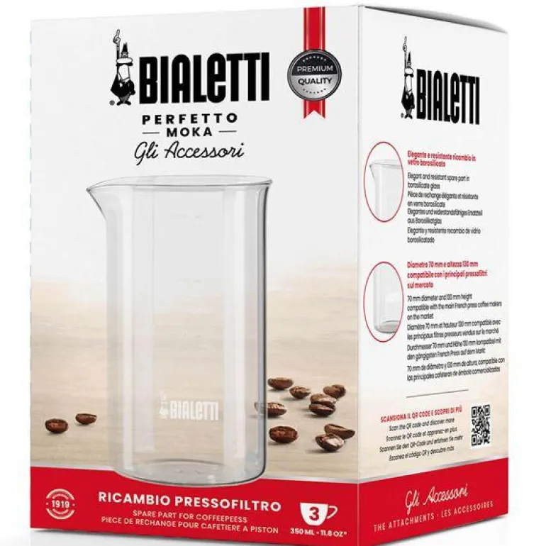 Reserveglass til presskanne 35cl klar