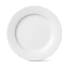 Rhombe tallerken 23 cm hvit