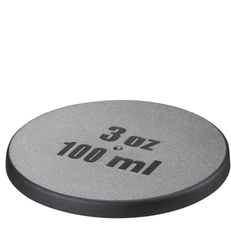 Rino bollesett 2 stk 100 ml stål/svart