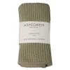 Ripple kjøkkenklut strikket 26x26 cm aloe