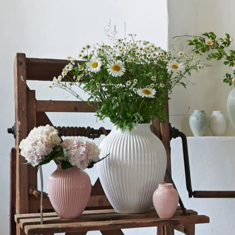Ripple vase 12,5 cm mint
