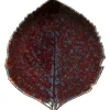 Riviera asjett hortensia 17x15 cm granat/svart
