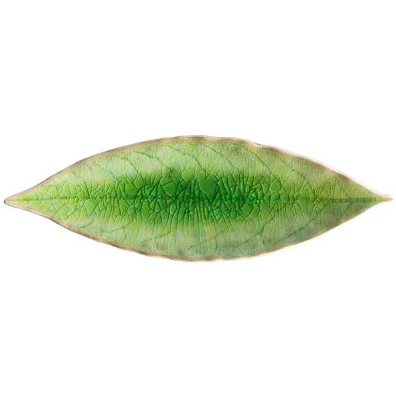 Riviera asjett laurbær 18x5,7 cm grønn/svart