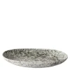 Rivoli serveringsfat liten 37x21,5 cm green splatter